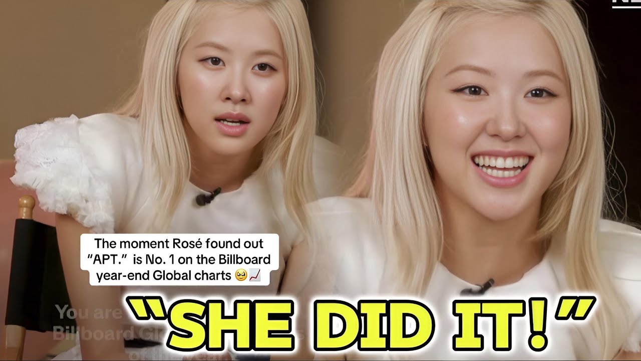 Rosé Speaks Out After Becoming the First K-Pop Artist With 3 Grammy ...