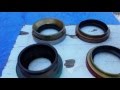 1997 Dodge 2500 4x4 Dana 60 Front Axle seals replacement