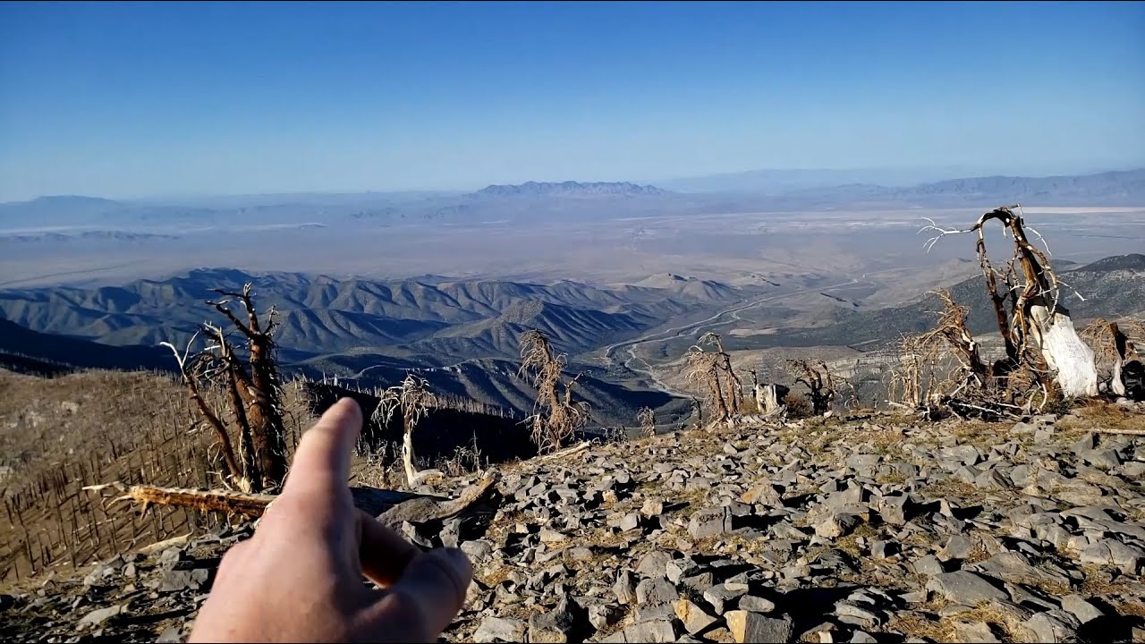 Griffith Peak Summit - VIDEO TOUR (Mount Charleston)