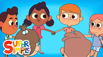 Make A Circle | Preschool Song | Super Simple Songs