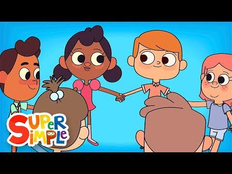 make-a-circle-|-preschool-song-|-super-simple-songs