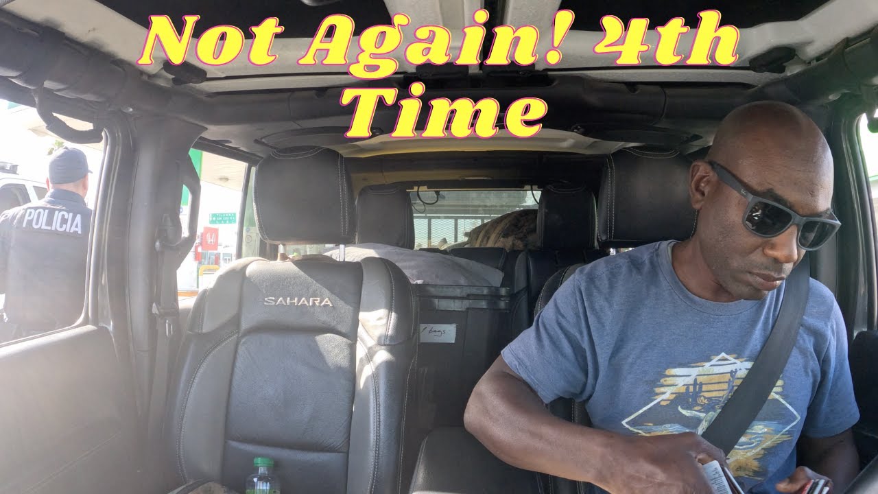 Pulled Over by Mexican Police for the 4th Time