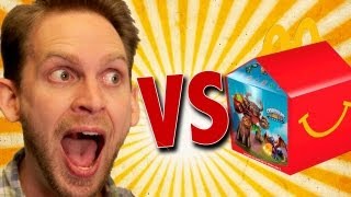 Mcdonalds Happy Meal Skylanders Giants Unboxing