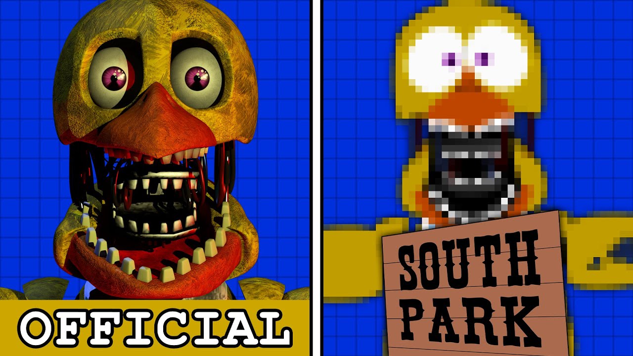 Unveiling the South Park Version of Withered Chica 