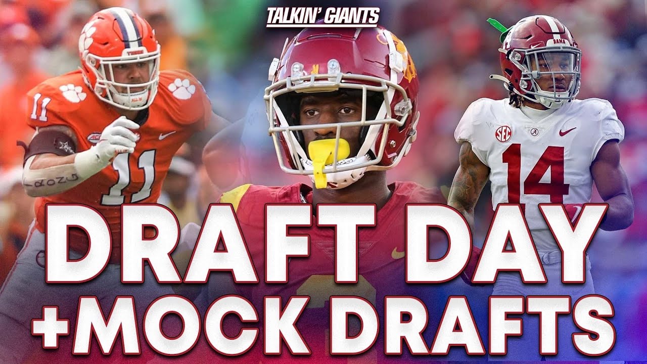 576 Draft Day 2023 + Giants Mock Drafts YouTube