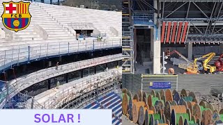 Camp Nou’s SECRET Solar Roof Revealed! Massive Diamond Zone Expansion & New Slats Installed