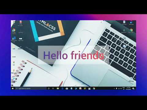 #1  How To Create a simple website In web app II Introduction of website.