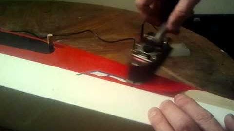 Alpha 40 Monokote removal