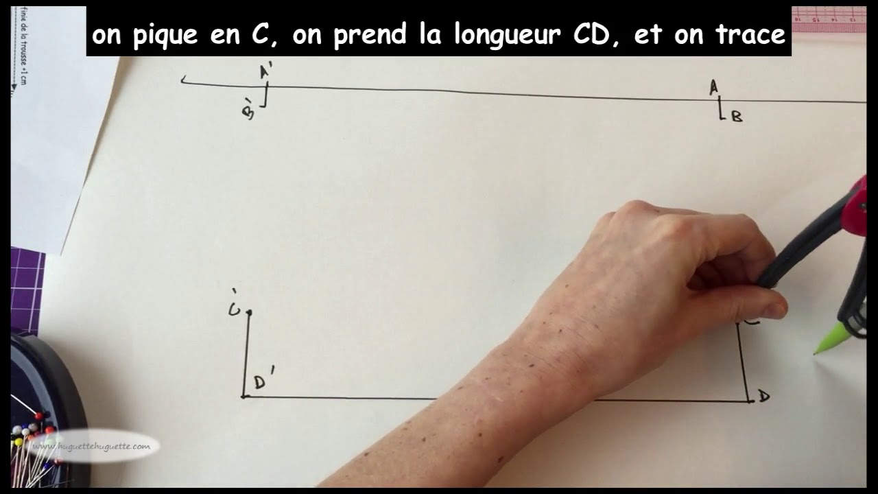 Tracer Patron De Trousse Aux Dimensions Qu On Veut Youtube