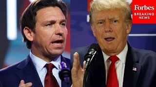 'Running For His Issues': DeSantis Attacks Trump At Rival Iowa Rally