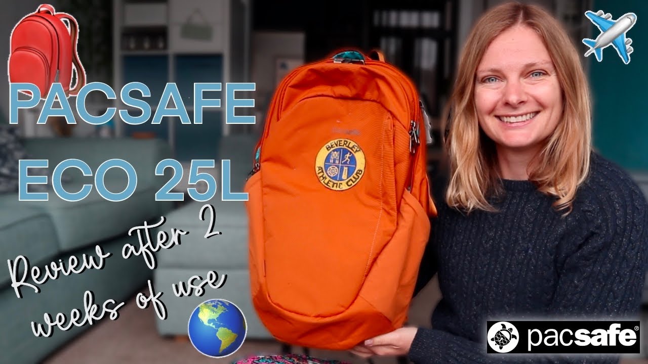 PACSAFE ECO 25L Overview and review YouTube