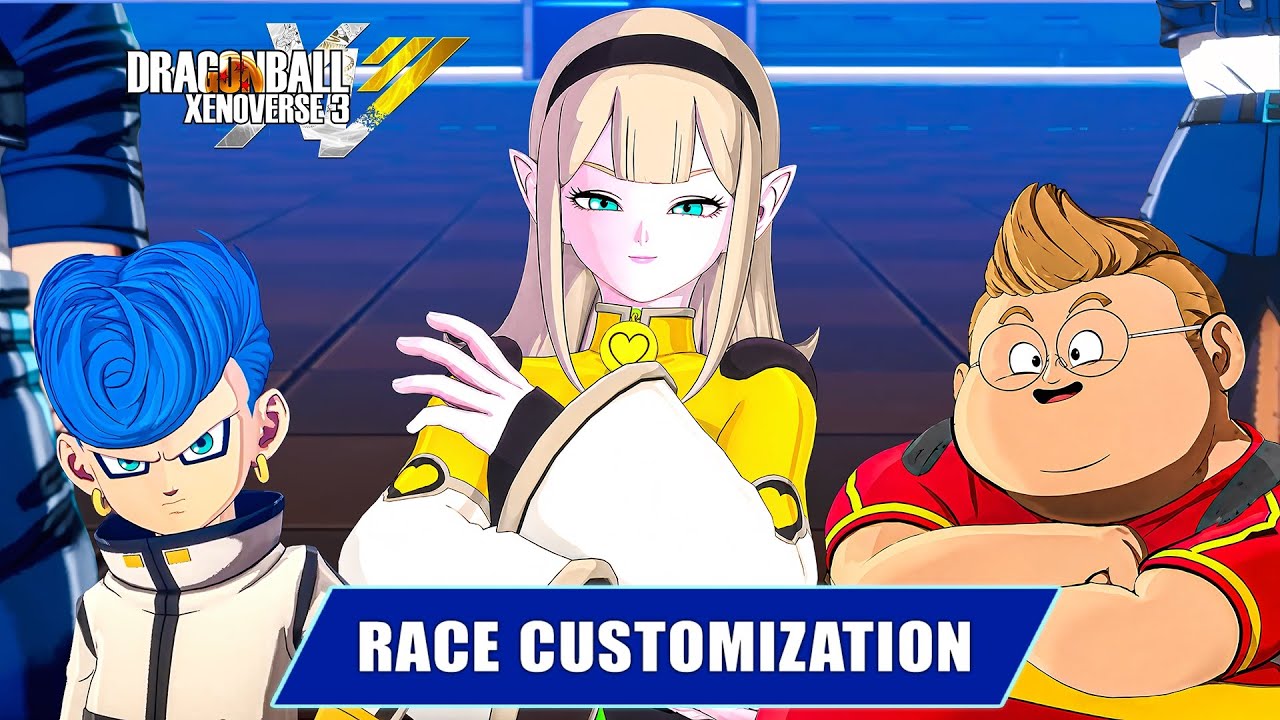 DRAGON BALL XENOVERSE 3 - NEW Races Customisation & Awoken Skills!
