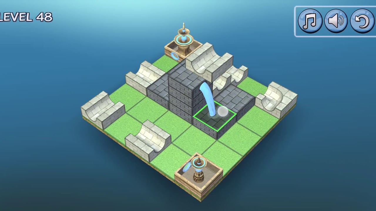 Classic - Basic - Level 48 | Flow Water Fountain 3D Puzzle