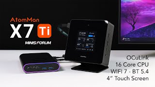 The New AtomMan X7 Ti Is A Powerful Mini PC With A TouchScreen, HandsOn First Look