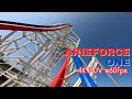 ArieForce One roller coaster 4K POV @60fps - Fun Spot America Atlanta 7/25/23