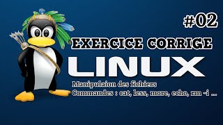 Exercice Corrige en Linux : #02 Manipulation des Fichiers