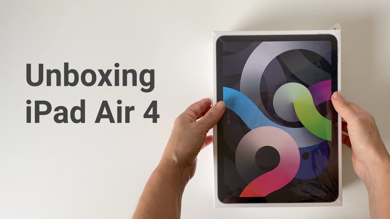 Unboxing del iPad Air 4 y sus principales características 