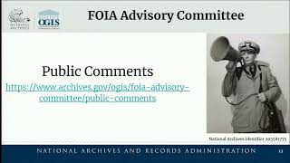 FOIA Advisory Committee Meeting
