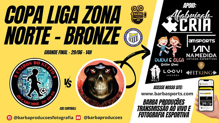 Unidos do Gueto vs Resenha Fs - Grande Final - Copa Liga Zona Norte - Série Bronze