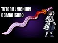 Como Fazer a Nichirin do Obanai Iguro | Kimetsu no Yaiba.