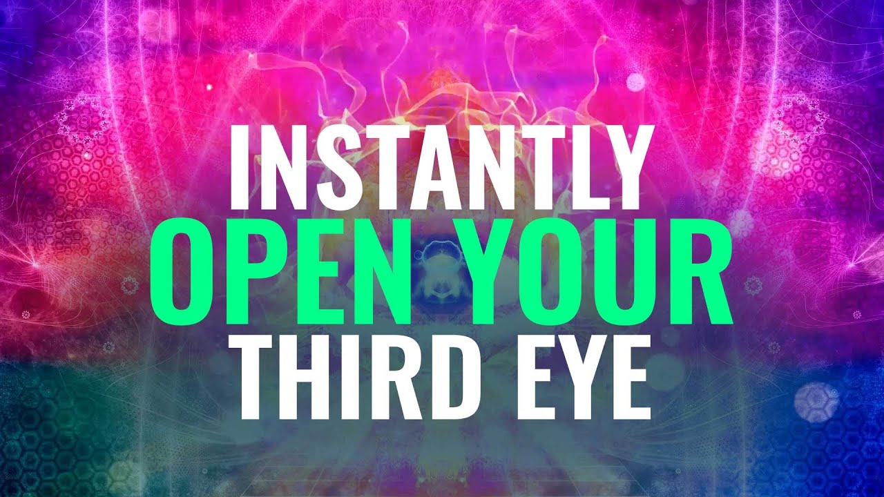 Instantly Open your Third Eye   Strengthen Your Intuition  Binaural Beats   Activate Your Pineal Gla