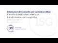 International standards and guidelines for quality assurance in tertiary education isgs