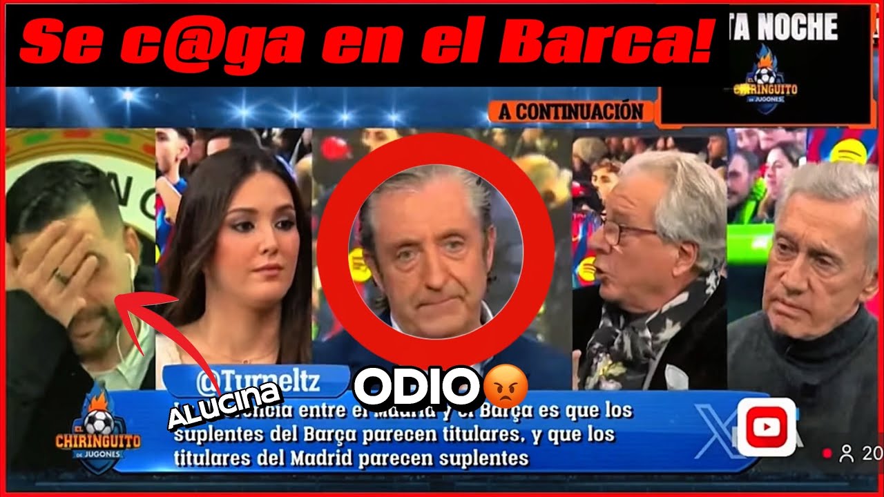 🔥El Barca TAMBIÉN es una MRD! - Josep ataca al Barca en el Chiringuito 