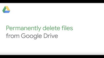 Permanently delete files from Google Drive
