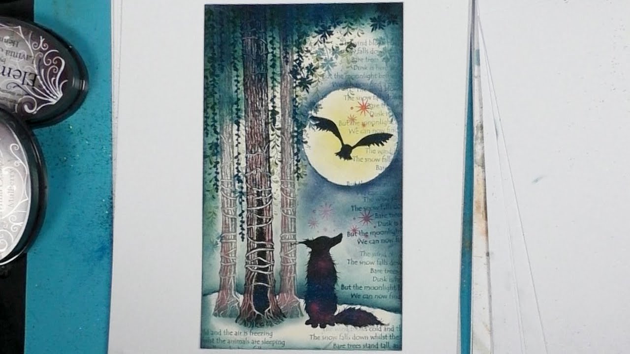 Ash and the Owl by Tracey Dutton - A Lavinia Stamps Tutorial