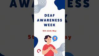 Deaf Awareness Week 👂✨