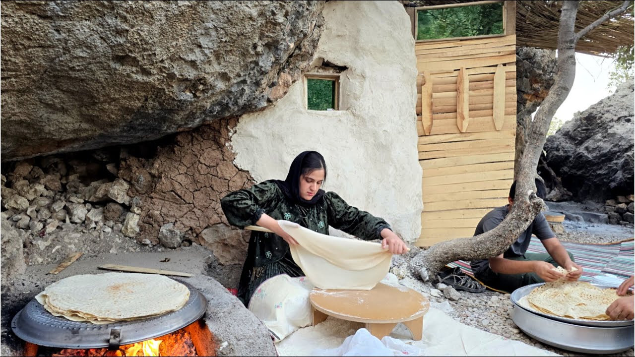 Traditional Bread Baking & Cucumber Yogurt with Fresh Village Firewood