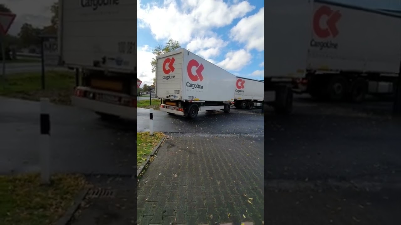 Camion cu Remorcă Proțap / LKW mit Anhänger / Truck and Trailer / Manevre Container / S01E01