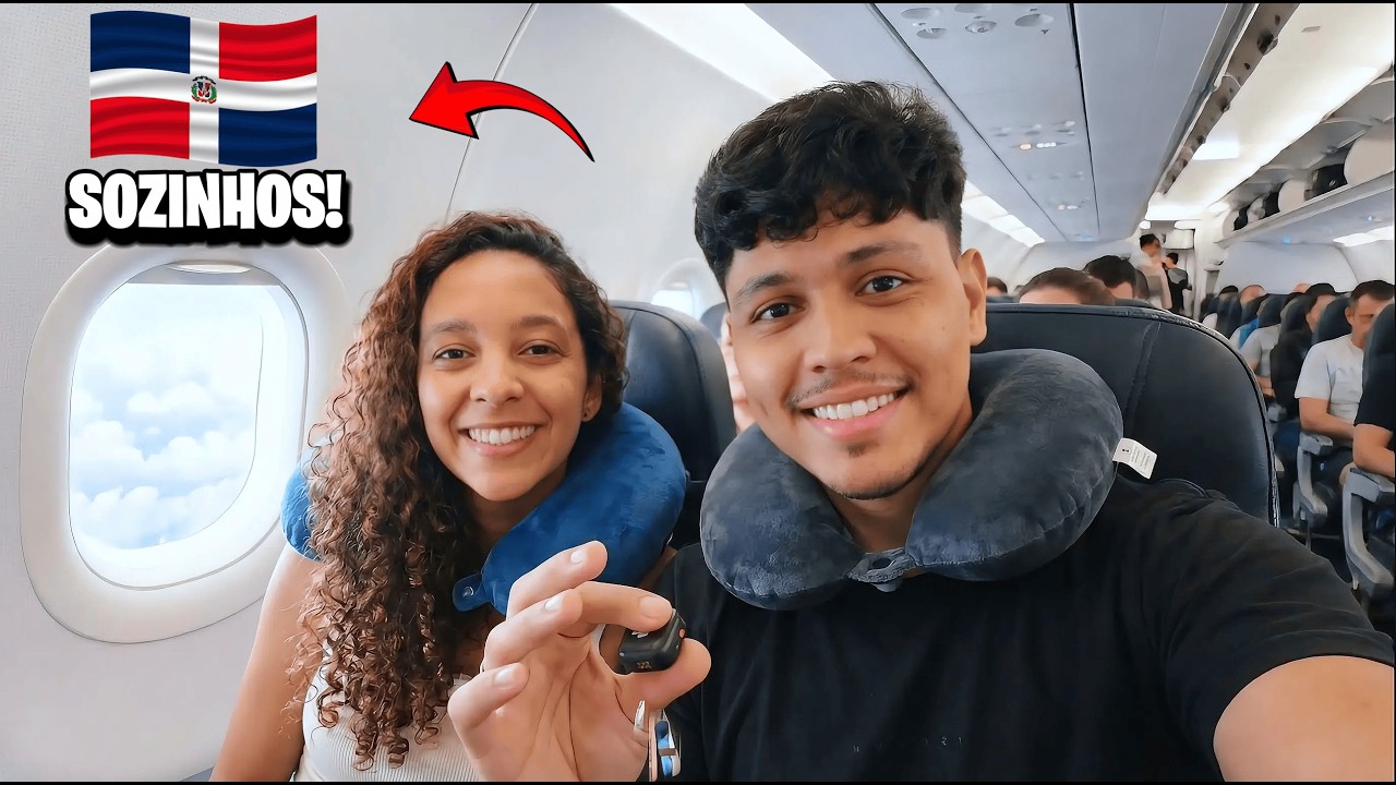 Nossa primeira Viagem fora do BRASIL (Sozinhos🔥)