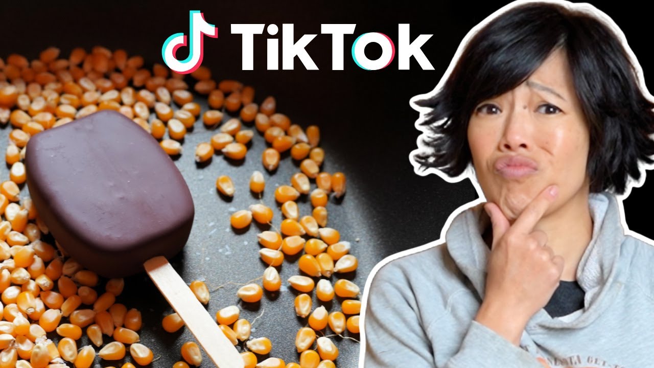 Is TikTok Ice Cream Bar + Popcorn For Real? | I Grew 