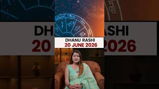 धनु राशिफल 20 जून 2026 | Dhanu Rashi Horoscope
