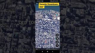 Toronto Downtown ** Bird View ** 360 Maps **