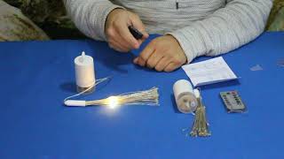 EVILTO Firework String Lights, Outdoor Fairy Starburst Lights