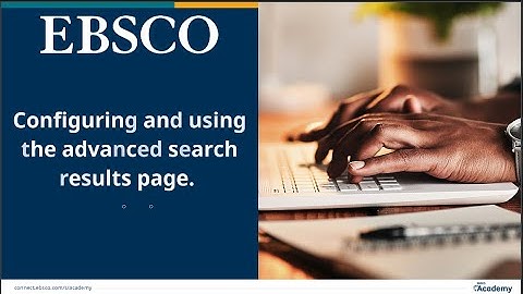 **Configuring and using the new advanced search results page!**