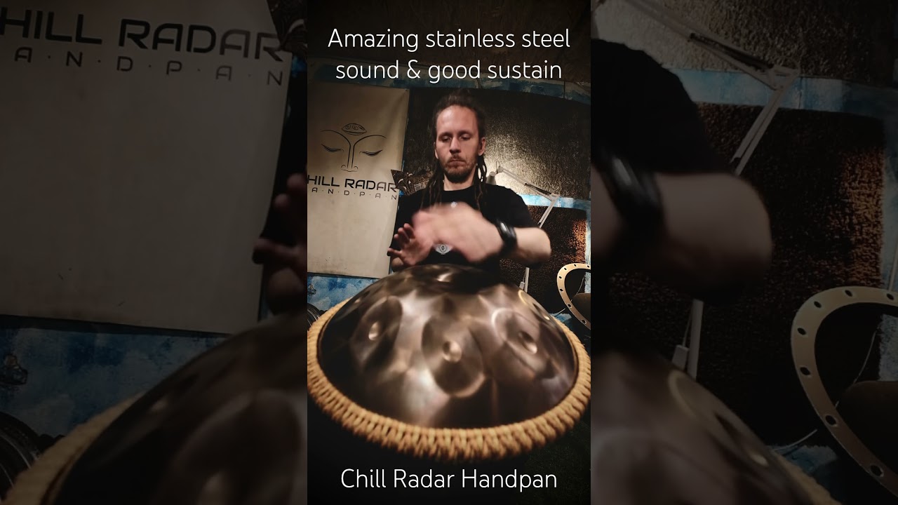 Stainless steel D celtic minor. #ханг #хэндпан #music #handpan #percussion
