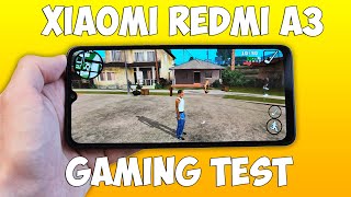 XIAOMI REDMI A3 GAMING TEST (MEDIATEK HELIO G36) - ИГРОВОЙ ТЕСТ!