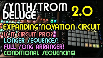 Novation Circuit Expanded Sequencing w/ Deluge Templates (2.0) // Synthstrom Deluge Tutorial