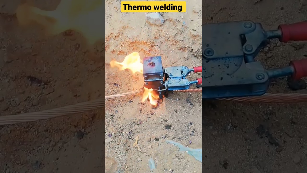 Thermo welding on copper ⚙️