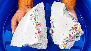     Soft Gym Chalk Breaking with Surprise Colors 🎨 | ASMR with💦paste play 🤤🤤🤤 screenshot 1