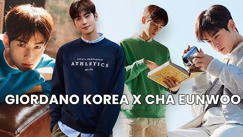 CHA EUNWOO X GIORDANO KOREA [cut]