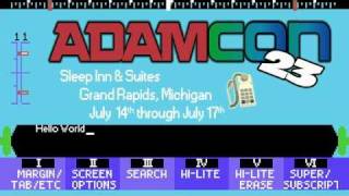 Adamcon 23 2011 Coleco Adam Computer Convention