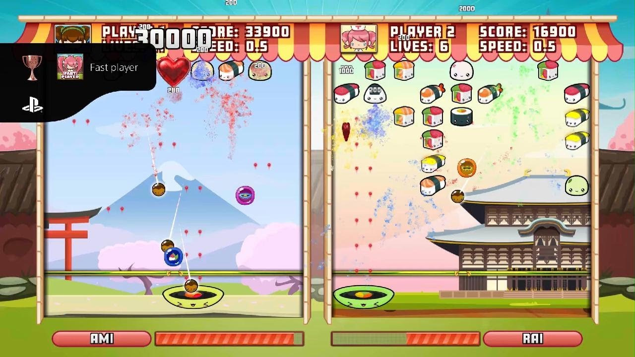 Sushi Break: Head to Head ~ Fast player Trophy