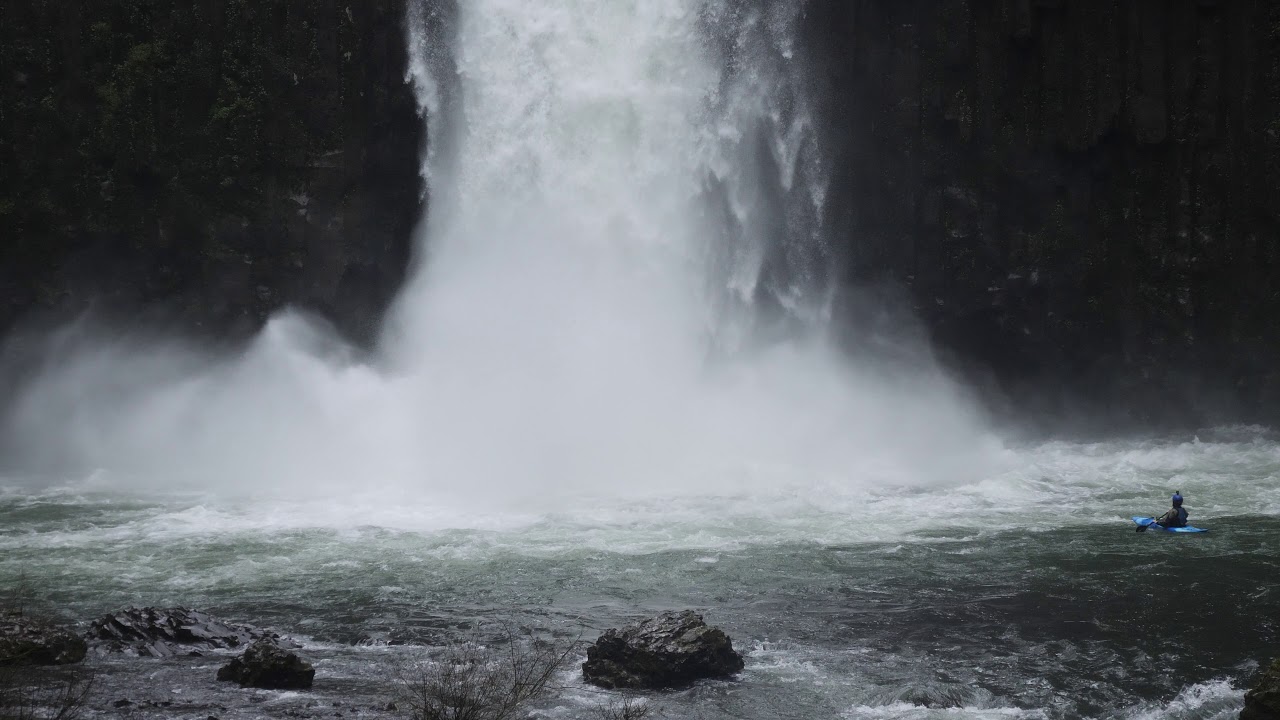 Insane Kayak Drop Off An Extremely High Waterfall! YouTube