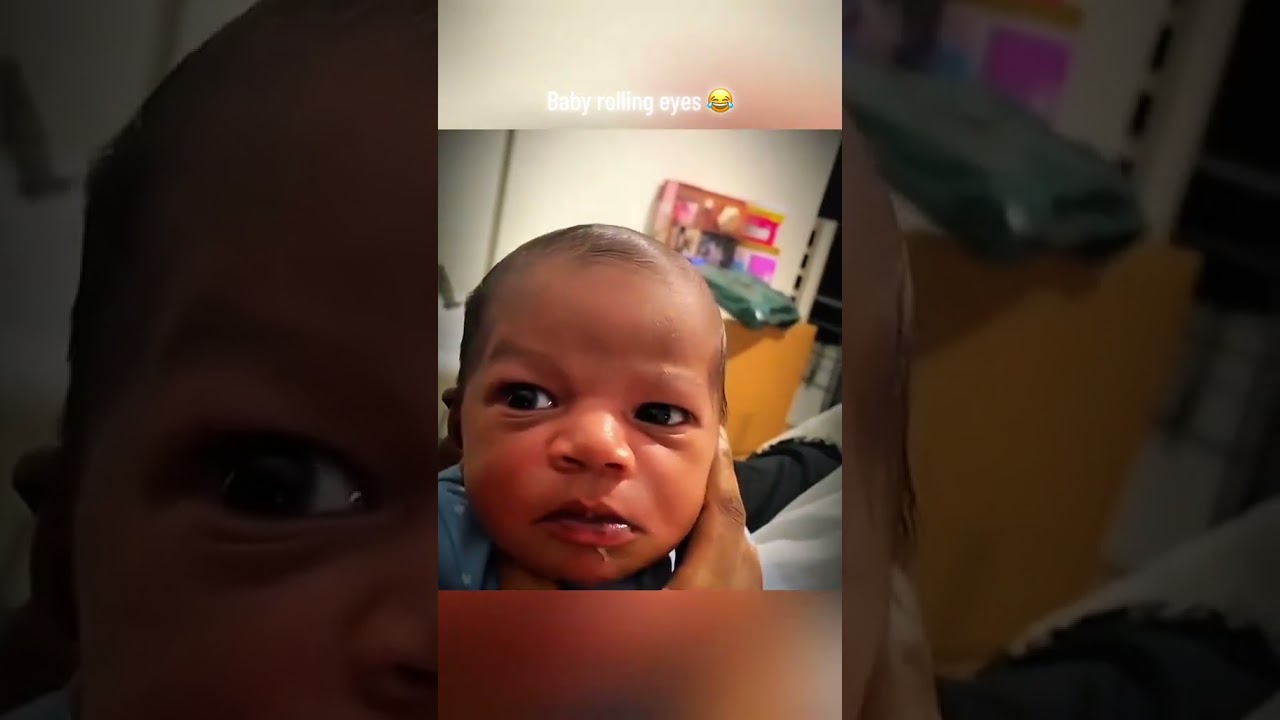 sigma baby rolling eyes