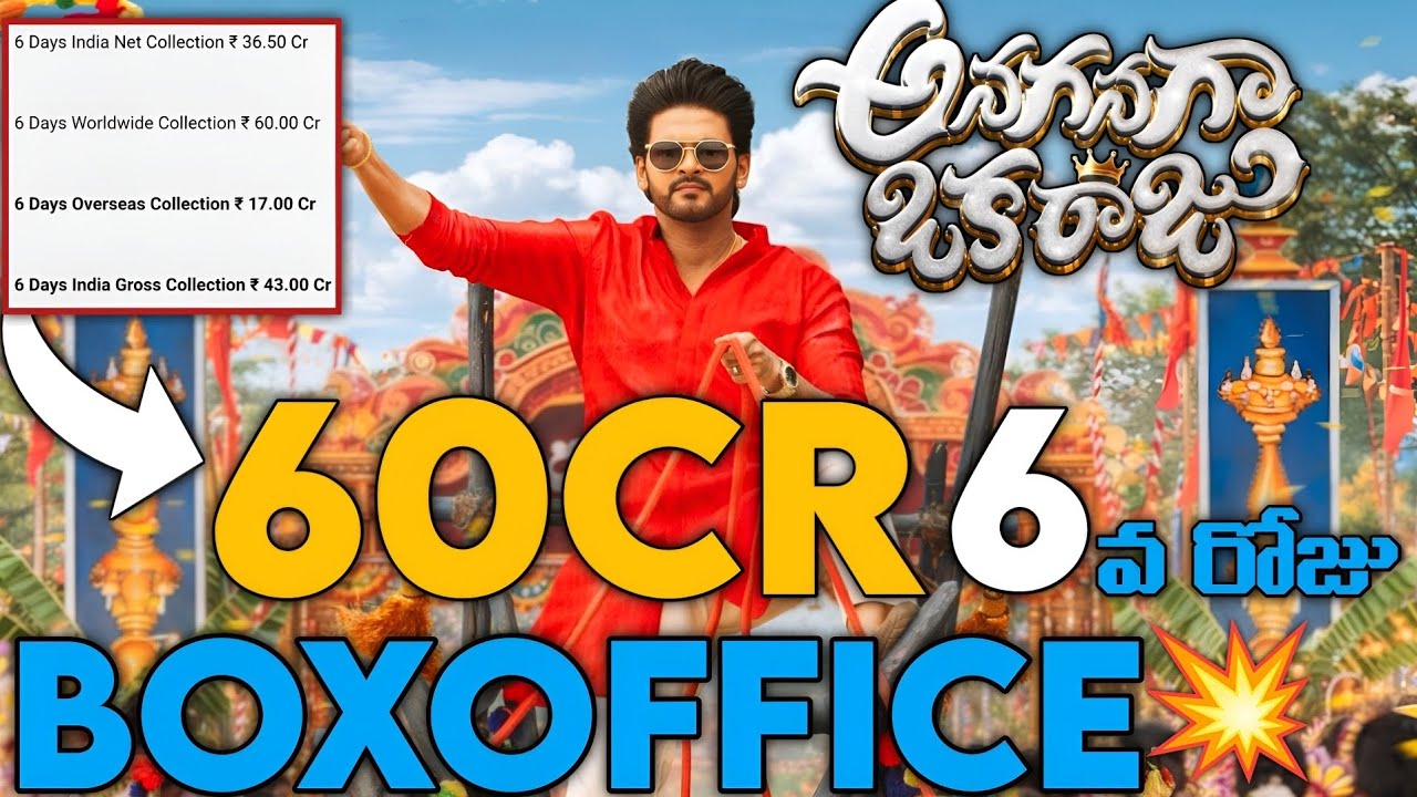 Anaganaga Oka Raju Day 6 Worldwide Collections | India State Wise Box Office 