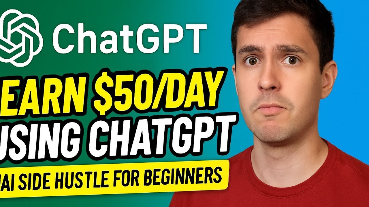 Earn $50/Day Using ChatGPT — AI Side Hustle for Beginners (2025 Guide)